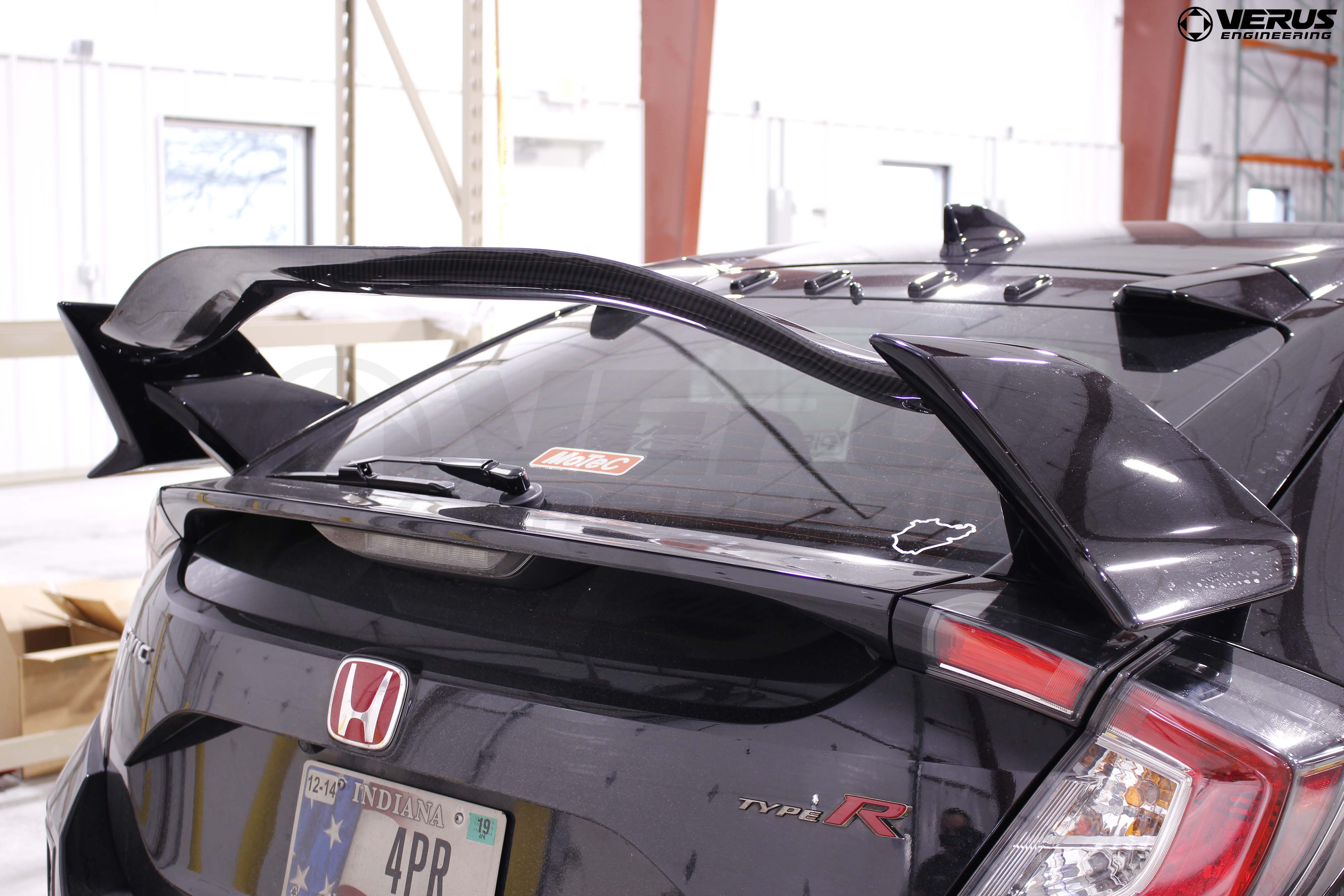P10 Rear Wing - Fk8 Honda Civic Type R | Verus Engineering